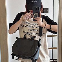 潮牌男士防水牛津布單肩包休閒尼龍帆布斜挎揹包日系小方包男包包 歷史價格詳細信息