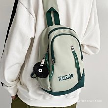 斜挎包男士胸包潮牌運動學生小揹包女休閒日系潮流單肩包斜肩包男 歷史價格詳細信息