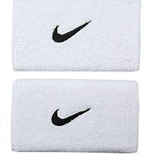 【曼森體育】NIKE SWOOSH 藍白 加長護腕 運動腕帶 歷史價格詳細信息