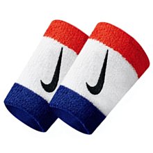 【曼森體育】NIKE SWOOSH 藍白 加長護腕 運動腕帶 歷史價格詳細信息