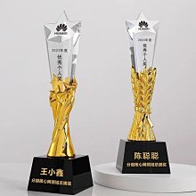 獎杯獎牌定制優秀員工嘉獎退休紀念比賽刻字高檔網紅授權牌~滿200元發貨 歷史價格詳細信息