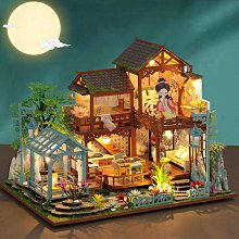 DIY手工房子-中式古風建築-淺雲居 歷史價格詳細信息