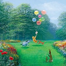 1000片油畫篇拼圖 31-527 Thomas Kincade 幸福的小屋/ 31-528 Abraham 静谧的黄昏 歷史價格詳細信息