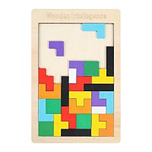 方塊積木拼圖3到6歲5幼兒童男孩女孩4智力開發動腦玩具俄羅斯方塊 歷史價格詳細信息