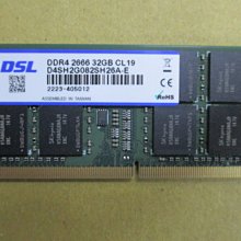 DSL 32GB DDR4-2666 ECC SODIMM,Synology/Qnap NAS、迷你工作站專用記憶體 歷史價格詳細信息