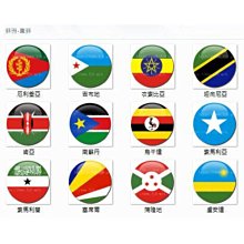 〈世界國旗〉非洲 東非 世界國旗 胸章、吸鐵 1組12個 歷史價格詳細信息