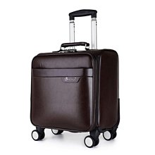 【上品居家生活】棕色帆布紋 18寸商務休閒 PU彩虹系列 帶鎖登機箱/行李箱/拉桿箱/拉杆箱/旅行箱 (#ZC-3-1) 歷史價格詳細信息