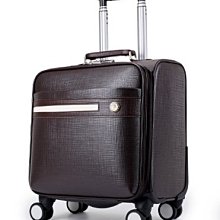 【上品居家生活】棕色帆布紋 18寸商務休閒 PU彩虹系列 帶鎖登機箱/行李箱/拉桿箱/拉杆箱/旅行箱 (#ZC-3-1) 歷史價格詳細信息