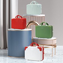 高顏值16寸手提箱大容量可愛化妝箱14寸行李箱女旅行箱迷你便攜小 歷史價格詳細信息