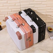 迷你手提箱子小行李箱女小旅行箱14寸化妝包16寸可愛大容量收納包 歷史價格詳細信息