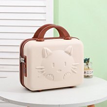 14寸手提行李箱化妝小箱子國潮風女收納密碼鎖箱小型輕便旅行箱 歷史價格詳細信息