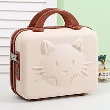 14寸手提行李箱化妝小箱子國潮風女收納密碼鎖箱小型輕便旅行箱 歷史價格詳細信息