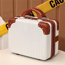 新款16寸手提化妝箱女小行李箱便捷化妝品收納箱可愛迷你小箱子 歷史價格詳細信息