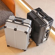 行李箱旅行箱小型20寸拉桿箱鋁框萬向輪24女男學生26密碼皮箱子28~特價 歷史價格詳細信息