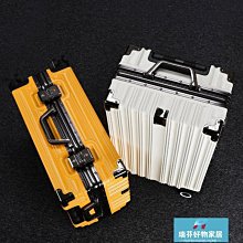 韓版行李箱女拉桿箱男學生旅行箱萬向輪皮箱子大容量密碼箱鋁框款~特價促銷 歷史價格詳細信息