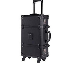 復古行李箱女拉桿箱男密碼箱旅行箱包學生韓版皮箱20寸22寸24寸26~特價促銷 歷史價格詳細信息