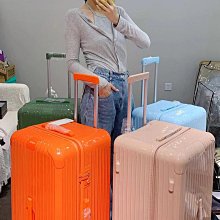 現貨 ins網紅女行李箱26寸剎車萬向輪出口外貿拉桿箱拉鏈皮箱男40 歷史價格詳細信息
