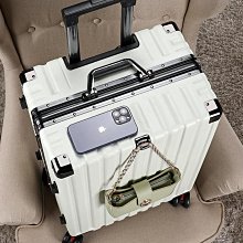 現貨 行李箱拉桿箱女男學生大容量旅行皮箱子萬向輪鋁框20寸登機箱 歷史價格詳細信息