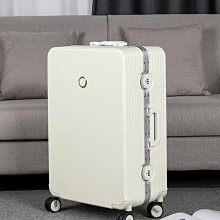 行李箱鱷魚行李箱男鋁框PC堅固防爆密碼箱大容量旅行箱登機學生拉桿箱女旅行箱 歷史價格詳細信息