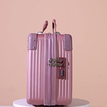 復古輕便手提箱小型行李箱14寸迷你化妝箱16寸旅行箱收納密碼箱子 歷史價格詳細信息