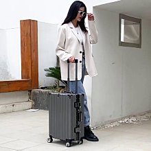 鋁框行李箱大容量拉桿箱女出口日本旅行結實學生男皮2022新款28寸-佳藝居 歷史價格詳細信息