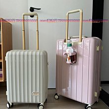 出口20寸防刮耐磨登機行李箱前置開口可擴展拉桿箱大容量旅行箱子-zero潮流屋 歷史價格詳細信息