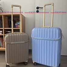日本前開口登機箱hinomoto靜音萬向輪20旅行拉桿箱24寸充電行李箱-zero潮流屋 歷史價格詳細信息