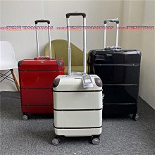 出口20寸防刮耐磨登機行李箱前置開口可擴展拉桿箱大容量旅行箱子-zero潮流屋 歷史價格詳細信息