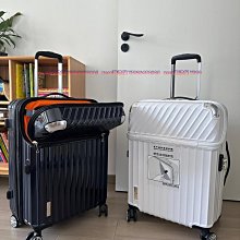 出口20寸防刮耐磨登機行李箱前置開口可擴展拉桿箱大容量旅行箱子-zero潮流屋 歷史價格詳細信息