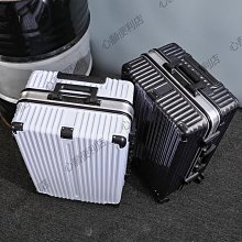 行李箱萬向輪鋁框拉桿箱男女皮箱學生旅行箱超大容量密碼箱登機箱~特價促銷 歷史價格詳細信息