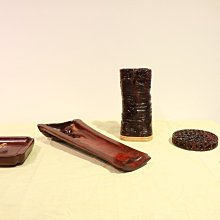（已售出）印度小葉紫檀  筆筒牛毛紋 金星 文房 茶道具 香道具 （還有其他紫檀的東西） 歷史價格詳細信息