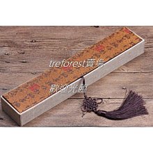 9052D 古風錦盒38CM毛筆盒木盒內裡流蘇設計做工緊密樸素無華文房四寶筆墨紙硯國畫書法收納 歷史價格詳細信息