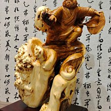 通寶家藝品工坊 老山檀香 手工串珠雕磨   文殊菩薩， 歷史價格詳細信息