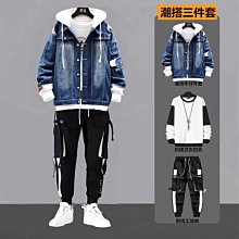 牛仔外套男 春季爆款氣質韓版翻領ins修身新款 原宿文藝加大碼牛仔夾克流行男 日系青年潮流 男士衣著-時尚男裝 歷史價格詳細信息