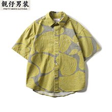 2023國潮醒獅t恤男龍年本命年紅色長袖潮牌寬松春秋大碼衣服潮ins#皇運 歷史價格詳細信息