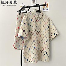 男青春流行港風毛衣長袖新款慵懶直筒型帥氣秋季針織衫潮休閒-潮男服飾 歷史價格詳細信息