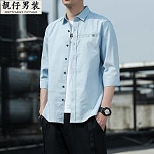 夏季薄款純棉男士七分男新款休閑多口袋工裝寬松直筒短中 歷史價格詳細信息