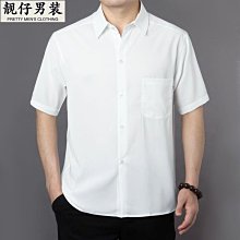 新款男中老年冰絲珠地 短袖POLO衫 透氣高品質 翻領t恤-22號穿搭 歷史價格詳細信息