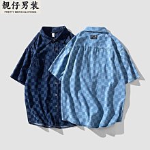 牛仔襯衫 日系簡約水洗牛仔寬鬆長袖襯衫 牛仔罩衫【TJH1593】現貨＋預購 男女可穿 歷史價格詳細信息