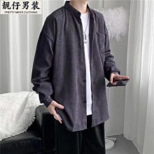 燈芯絨長袖襯A男秋季 新款工裝風長袖襯A外A 外貿  A 歷史價格詳細信息