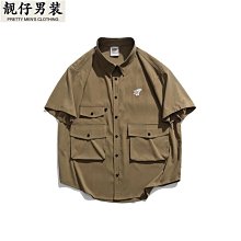 男道日系純色直筒拼接工裝褲男士秋季復古寬鬆休閒伐木褲闊腿長褲 歷史價格詳細信息