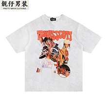 Travis Scott短袖M記小黃鴨仙人掌閃電說唱巡演TS聯名情侶嘻哈T恤 歷史價格詳細信息