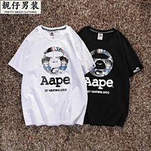 2020春夏新款男女短袖T恤孫悟空聯名寬松情侶圓領短T-靚仔男裝 價格比較,價格查詢,歷史價格詳細信息