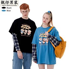 春秋格子假兩件襯衫 套頭衛衣男 港風潮流 韓版寬松 長袖休閑帽t 男士潮牌上衣-潮流好物 歷史價格詳細信息