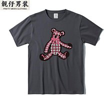 FH男裝|2022可愛小河豚印花男士短袖純棉寬松3XL圓領T恤男打底衫-靚仔男裝 歷史價格詳細信息