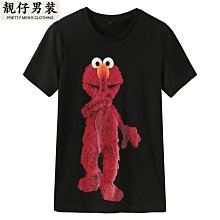 2022夏季潮牌怪獸大學卡通印花短袖T恤男街頭情侶寬松半袖ins衣服#皇運 歷史價格詳細信息