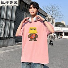 小熊潮牌夏季裸熊短袖T恤兒童男女情侶日系動漫二次元衣服半袖ins#皇運 歷史價格詳細信息