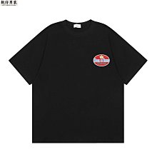 T恤 短袖 oversize短袖t恤男女簡約美系復古寬鬆ins情侶裝夏季上衣五分袖 歷史價格詳細信息