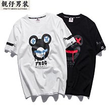 夏季新款印花短T 日系 港風 潮牌 短袖 男生T恤 韓版 潮T 學生寬鬆 上衣 T恤男 短T(GCT1514)【壹號站】 歷史價格詳細信息