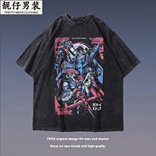 高街純棉破洞男裝牛仔褲乞丐褲炒漂小直筒淺藍牛仔褲 歷史價格詳細信息